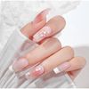 Nail Parts Sakura Hologram Cherry Blossom 3D Nail Deco Parts Sequins Nail Art Accessory Parts Gel Nails Resin Encapsulation Parts Nail Design Decorative Accessories