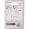 Hardware Essentials 851824 Utility Pull Satin Nickel 3-3/4"