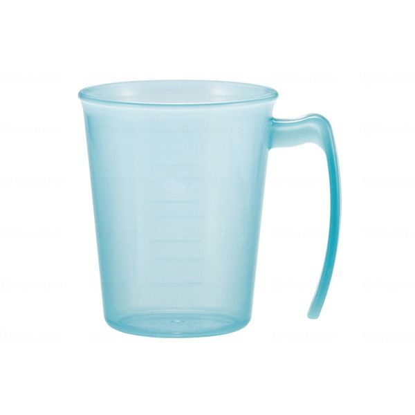 Stacking cup with handle, green, Komori Resin, shipped directly from manufacturer