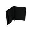 Alassio Conference Folder Zipped 3 Compartments A4 Leather-look Black Ref 30042