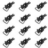 Evemodel 12PCS Couplers Model Train HO Scale Couplings Knuckle Spring DIY Hooks HP1087 & Couplings Accessory