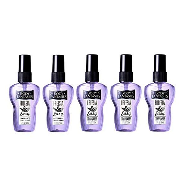 Body Fantasy Body Spray FREESIA &amp; EASY 50ml x 5 bottles set