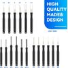 18Pcs Upgraded Terminal Removal Kit Depinning Tool Pin Electrical Connector P...
