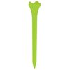 Pride Performance 2-3/4" Matte Finish Golf Tees, Green 30 count