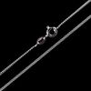 CrystalAge 925 Silver Chain - Flat Curb, Light Gauge - JCCL3-20"