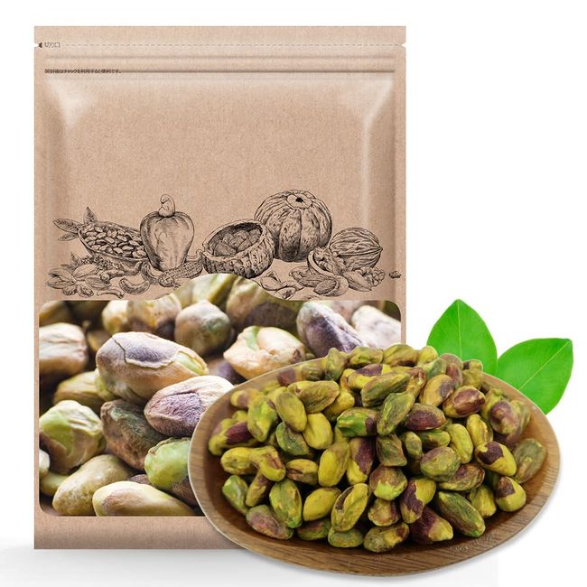 Daily Nuts & Fruits Raw Pistachio, 4.2 oz (120 g), Direct Import, No Salt, No Oils, Additives, Convenient Zipper Bag, No Shell, No Skin, Disaster Preparedness Food, Emergency Food, Reserve Food,