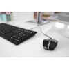 CHERRY GENTIX SILENT, Wired Mouse, Quiet Clickless Design Mouse, Perfect Ergonomy, Precise Sensor, Black