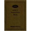 1931 FORD Model A Car Instruction Manual Owners Guide