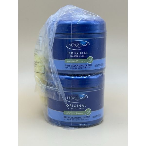 Classic Clean Cleanser, Original Deep Cleansing, 2 oz W/Sponge. 4 bottles