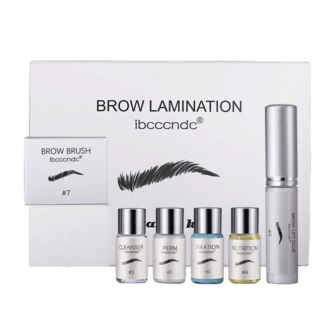 zalati Augenbrauen Laminierung Kit Professionelles trendiges Laminieren Brow Lift Styling für Augenbrauenwellen Augenbrauen Formen Trendy Brow Eye Makeup, Anfänger