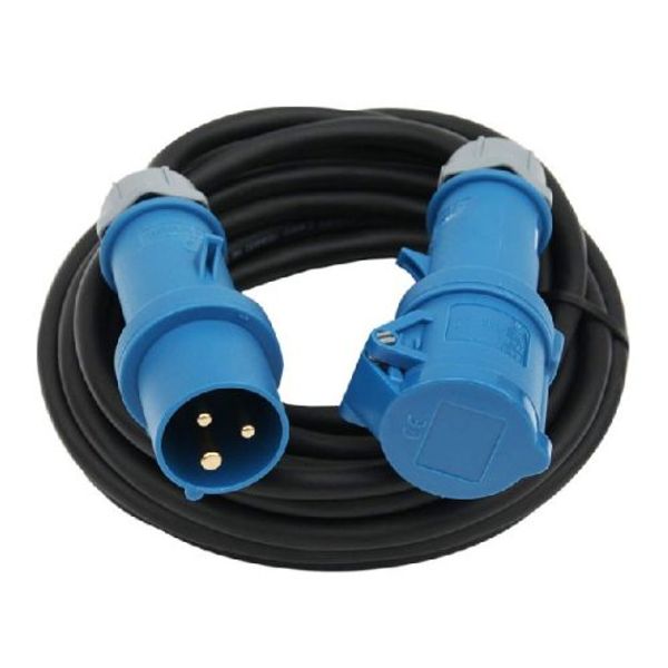 CEE Kabel 5m H07 3x2,5mm² Caravan Camping WoMo Boot BAU
