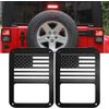 Tail Light/Third Brake Light/Tailgate Vent Plate Cover for Jeep Wrangler JK 07+