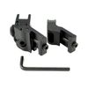 Sniper MAFRS01 Front & Rear 45 Degree Offset A1 A2 Iron Sights, Black