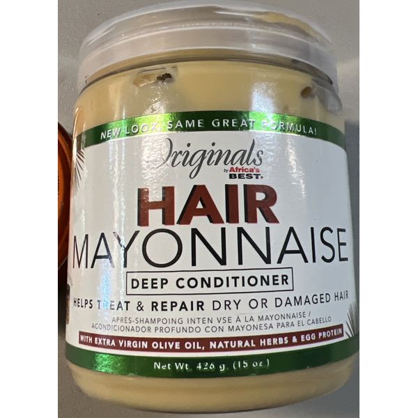 Organics By Africa's Best Hair Mayonnaise Deep Conditioner, 15 Ounces