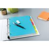 Avery® Big Tab™ Write & Erase Durable Plastic Dividers, 8 1/2" x 11", Multicolor Brights, 5-Tab