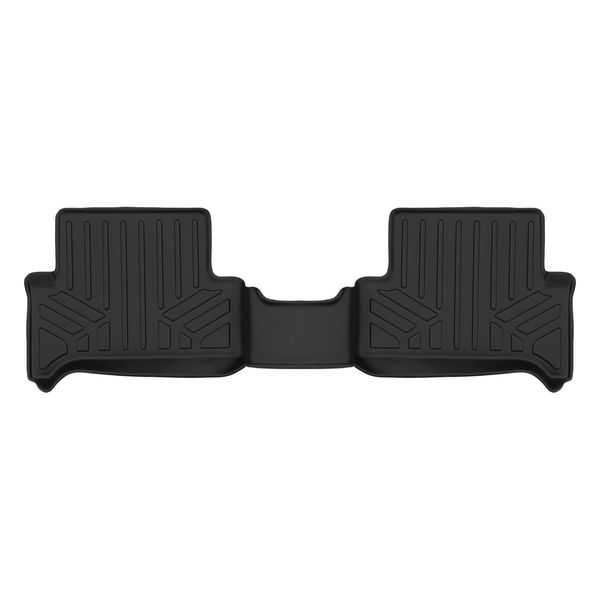 MAXLINER Floor Mats 2nd Row Liner Black for 2015-2021 Chevy Colorado/GMC Canyon Extended Cab