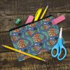 GRAPHICS & MORE Fishy Lips Pattern Pencil Pen Organizer Zipper Pouch Case