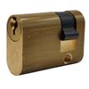 Lince 0580 - Oval-Shaped Lock (Brassed, 1/2-Inch, 27 mm)