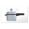 CafePress Pressure Cooker Dish Sticker Rectangle Bumper Sticker Car Decal