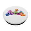 Niedliche Monster oder Aliens Friends Cartoon-Figuren PopSockets mit austauschbarem PopGrip