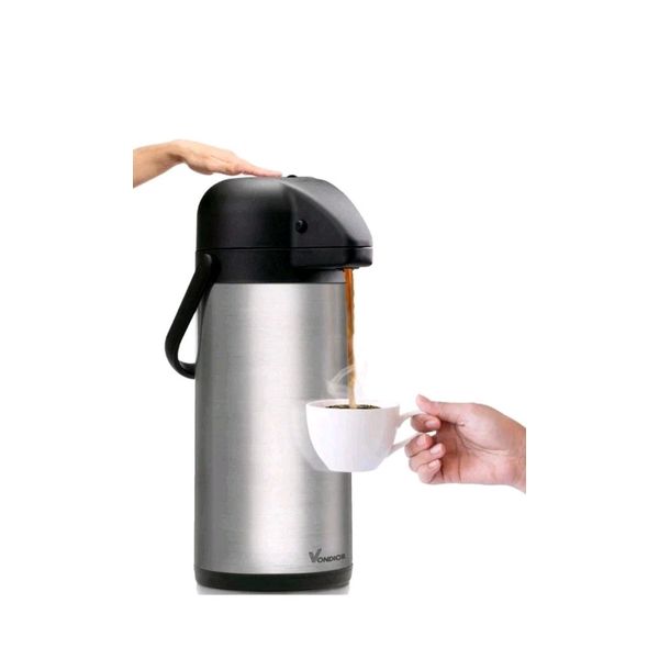 Coffee Carafe with Pump 102oz Airpot 12 Hours Large Carafe Hot Cocoa Dispenser