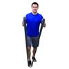 CanDo? Low Powder Exercise Band - 6 yard roll - Red - light