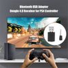 PS4 Bluetooth Adapter - Mini USB 4.0 PS4 Bluetooth Transmitter Wireless Microphone Bluetooth Dongle USB Adapter for PS4 Bluetooth Headset Adapter