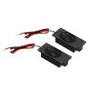 sourcing map 4 Pcs 3 Watt 8 Ohm Single Mini Speaker Full-Range Mobile Portable Advertising Machine Speaker with Terminal Wire Connector Separating Interface for Small Electronic Projects