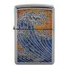 Zippo Mosaic Stained Glass Wave on silver
