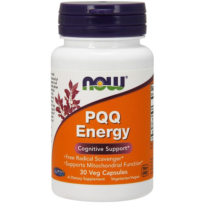 NOW Foods PQQ Energy, 30 Veg Capsules