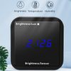 Pinafresa Tuya ZigBee Light Sensor Brightness Detector with Temperature Humidity Detection Display Smart Home Security Linkage