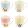 Lenox 773903 Butterfly Meadow 4-Piece Mug Set, Multicolor, 1.85 LB