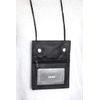 Neck purse LEAS, Genuine Leather, black - ''LEAS Travel-Line''
