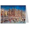 Postkarten Adventskalender "Schweriner Schloß"