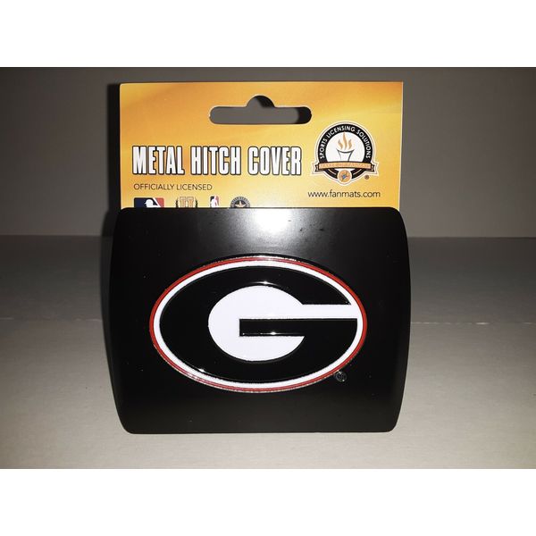Georgia Bulldogs Black Hitch Cover