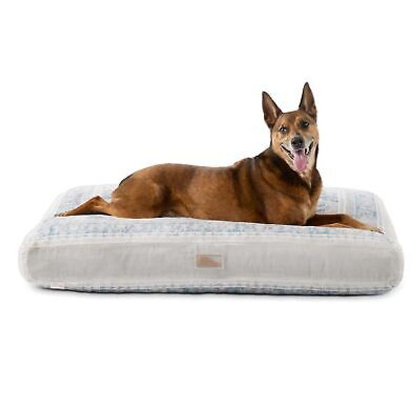 CuddleTown Medallion Pillow Crate Mat Pet Bed, Water Repellent Floor Pillow, ...