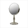 Ovente Tabletop Makeup Mirror 8 Inch with 7X Magnification Brushed MNLAT80BR1X7X