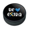 GRAPHICS & MORE Down Syndrome Be Extra Ice Hockey Puck