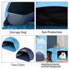 KENPUAZ Head Pop-Up Canopy - Instant Shade Solution for Bed Canopies & Drapes (Blue)