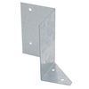 Arris Rail Bracket Fence Post Support Galvanised 100mm Panel Repair 2PK
