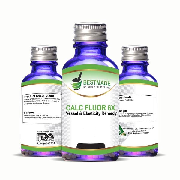 Bestmade Natural Products Calc Fluor 6X