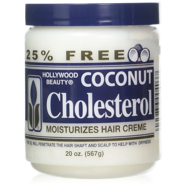 Hollywood Beauty Coconut Cholesterol, 20 Oz , white