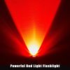 Red Flashlight LED Single Mode Light One Mode LED Torch Scalable Red Light Flashlight for Astronomy Aviation Night Observation(4)