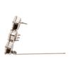 L. Erickson Triple Crystal Tige Boule Barrette - Crystal/Silver