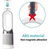 Replacement Remote Control for Dyson AM09 Hot + Cool Heater Tower Fan - with Battery, Without Magnetic Function, Black