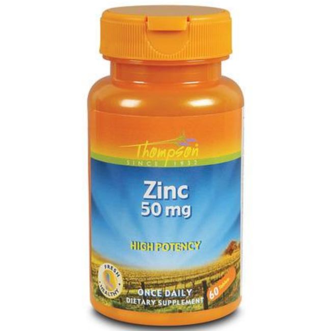 Thompson Zinc, Tablet (Btl-Plastic) 50mg | 60ct