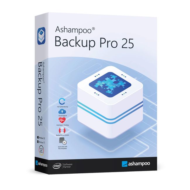 Backup Pro 25 - Datensicherung Programm, Rettung bei Malware-Befall, defekter Festplatte oder Windows Crashes - kompatibel mit Windows 11, 10