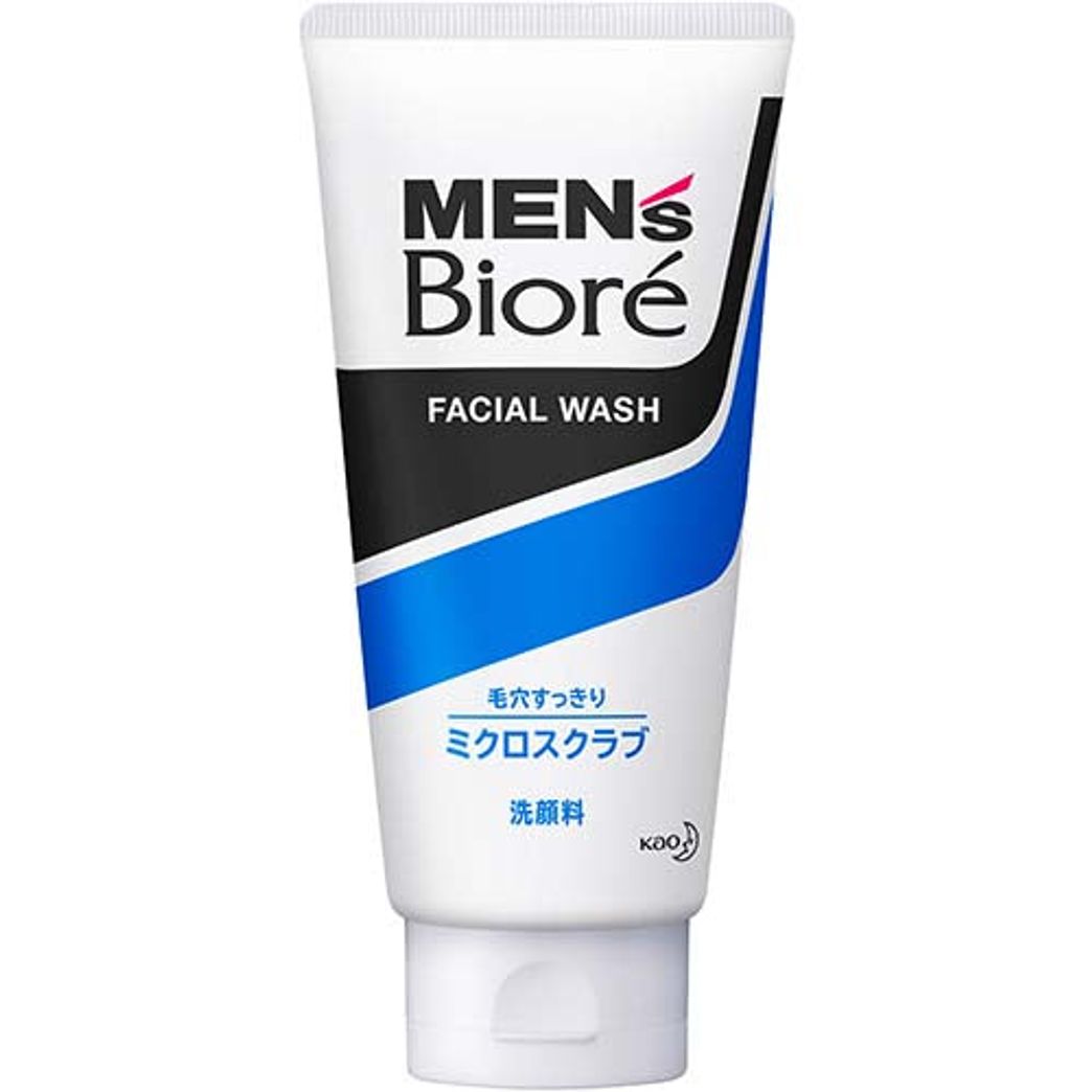 Men's Biore Micro Scrub Face Wash