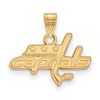 Washington Capitals Small (1/2 Inch) Pendant (Gold Plated)