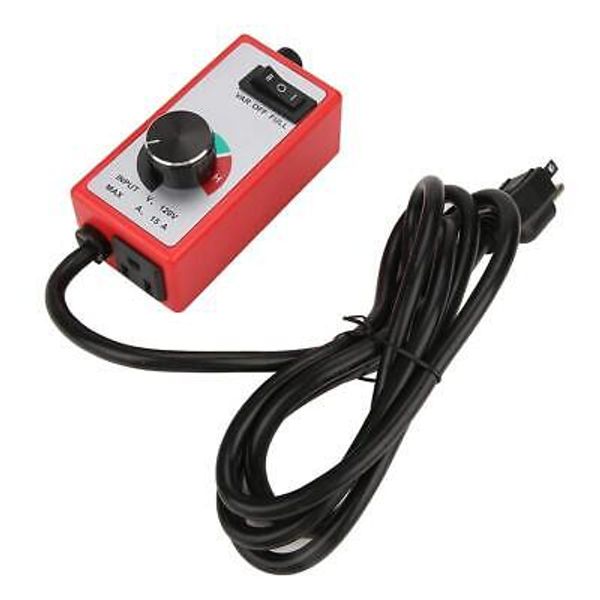 Variable Fan Speed Controller 120V Electric Motor Speed Controller for Tools